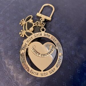 Juicy Culture Frog Keychain Purse Charm Perfect Gift